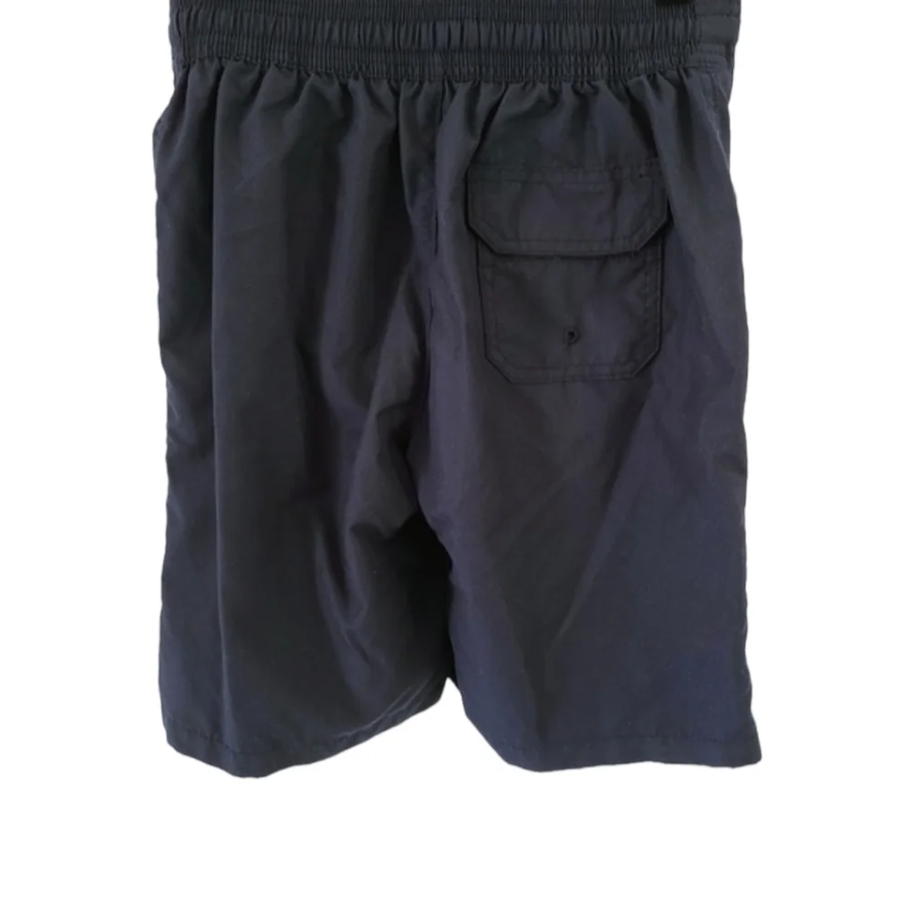 ABERCROMBIE & FITCH A&F Navy Blue Board Shorts Boys 11 12 Swim Trunks Bathing
